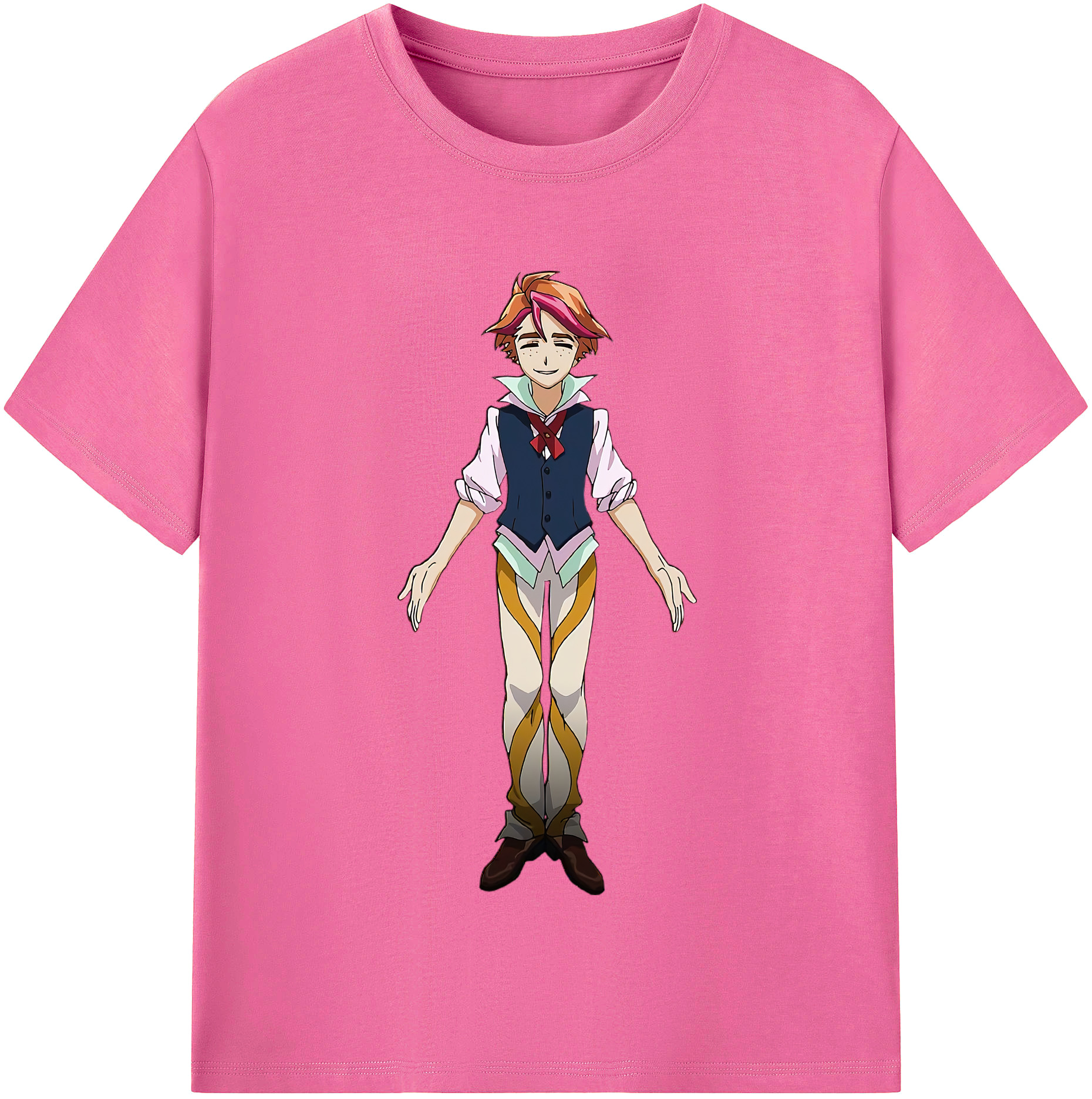 （画像用） 遊☆戯☆王 Yu-Gi-Oh! レディースカジュアルプリントTシャツ（綿100％）